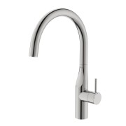 Glera mit évier bec tube mobile incurvé pvd acier inoxydable - ROCA A5A844DSM0 