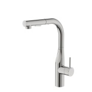 Glera mit évier bec tube mobile douchette extractible 2f pvd acier inoxydable - ROCA A5A854DSM0 