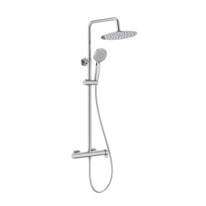 Vega plus round colonne douche télescopique (750–1120 mm) mitigeur monocommande - ROCA A5A9A6EC00 