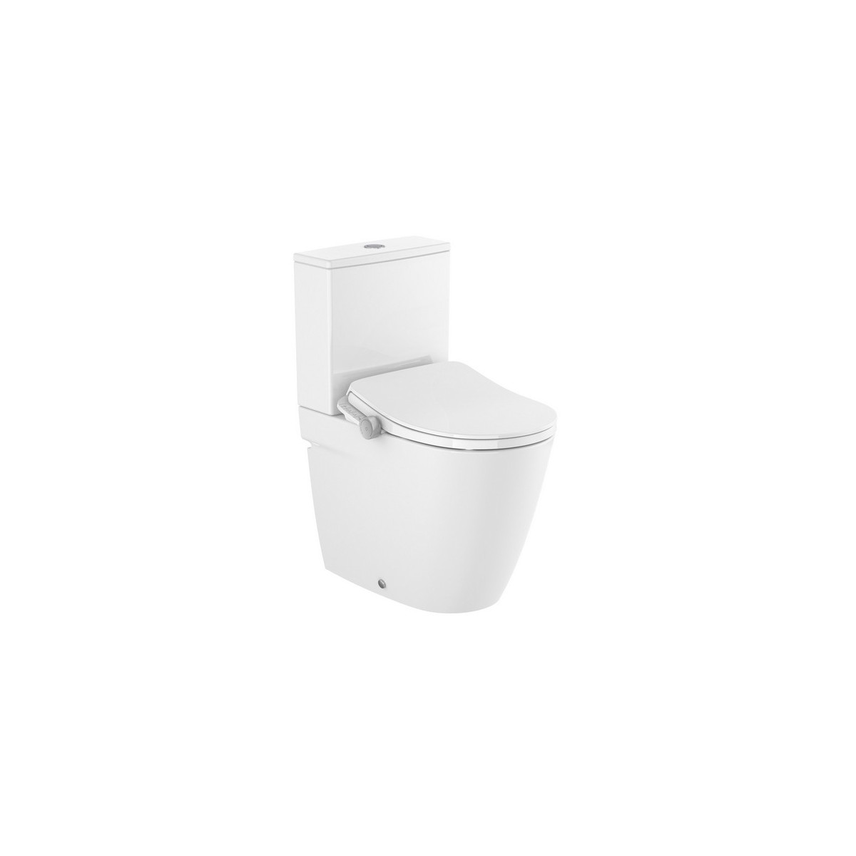 In-wash ona wc lavant au sol compact rimless réservoir (3/4,5l) émail supraglaze - ROCA A803461S01 
