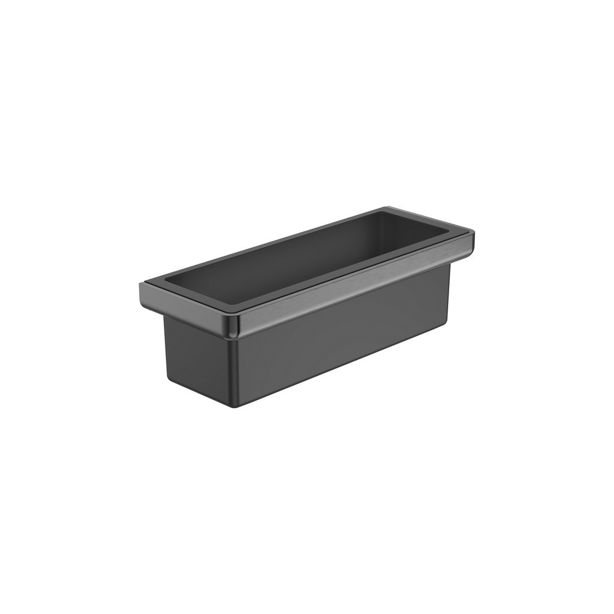 Tempo panier de douche mural graphite brossé - ROCA A817028GM0 