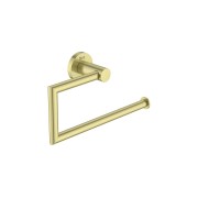 Hotels round porte-serviettes anneau or brossé - ROCA A817579VA0 