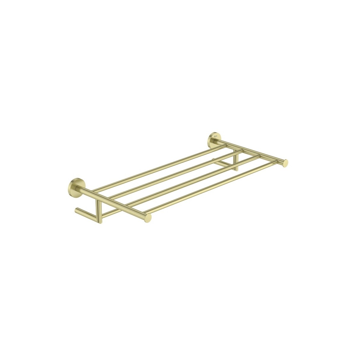 Hotels round porte-serviettes de réserve or brossé - ROCA A817580VA0 