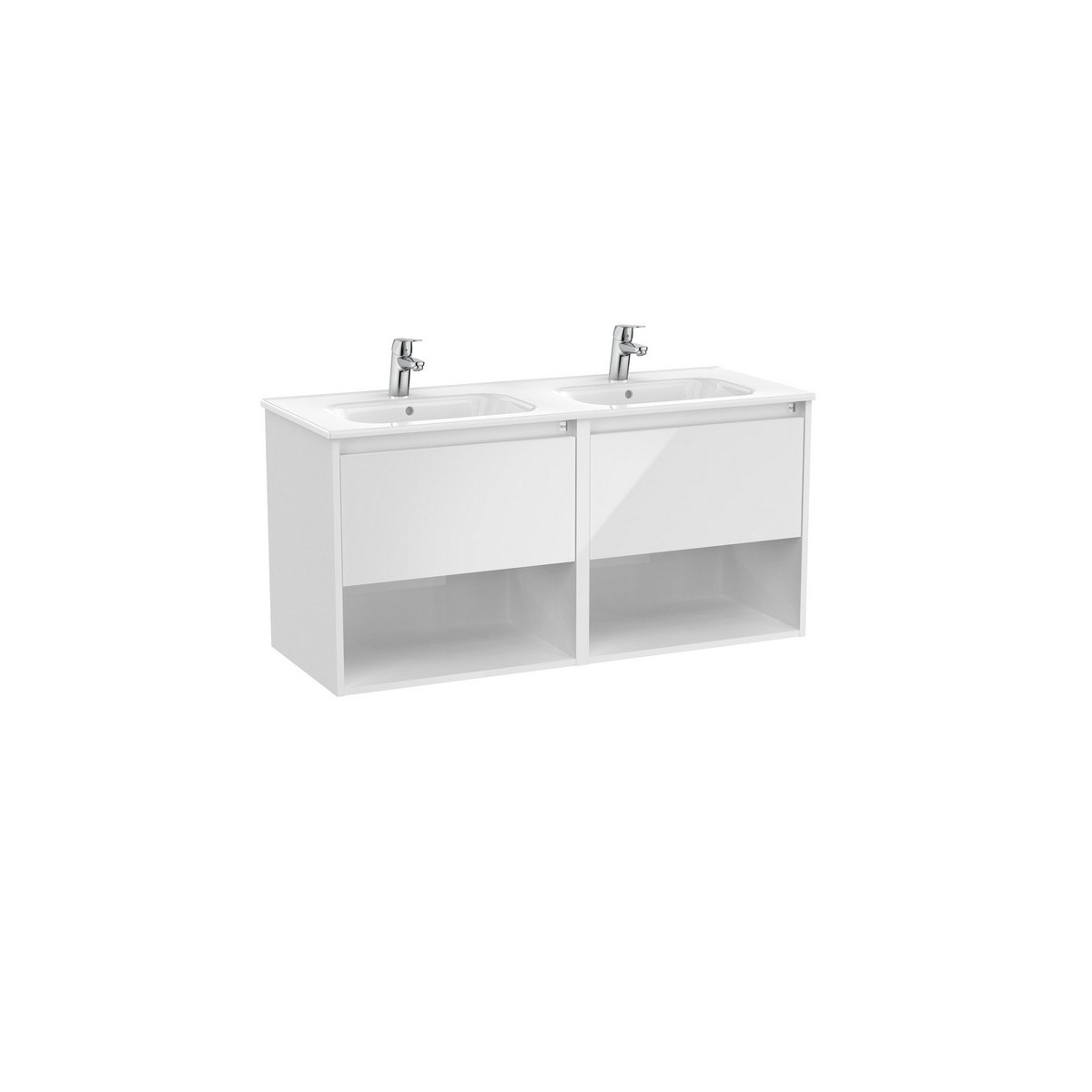Tenor unik (meuble 1t et 1 niche inférieure + lavabo) 1200 mm blanc brillant - ROCA A852093806 