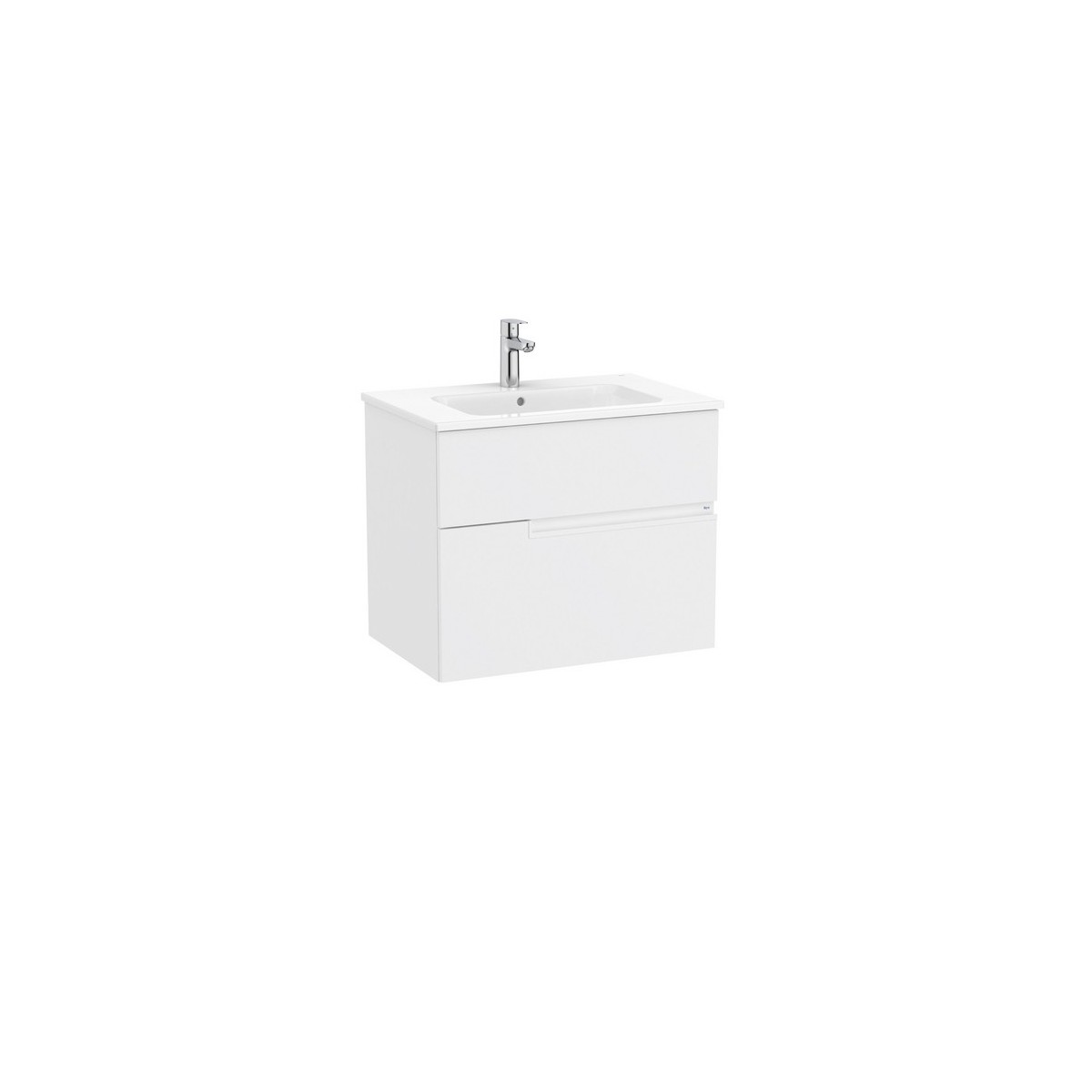Victoria-n unik (meuble+lavabo) 2 tiroirs 700 mm blanc mat - ROCA A852096509 
