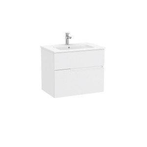 Victoria-n unik (meuble+lavabo) 2 tiroirs 700 mm blanc mat - ROCA A852096509 