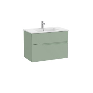 Victoria-n unik (meuble+lavabo) 2 tiroirs 800 mm vert sauge - ROCA A852097564 