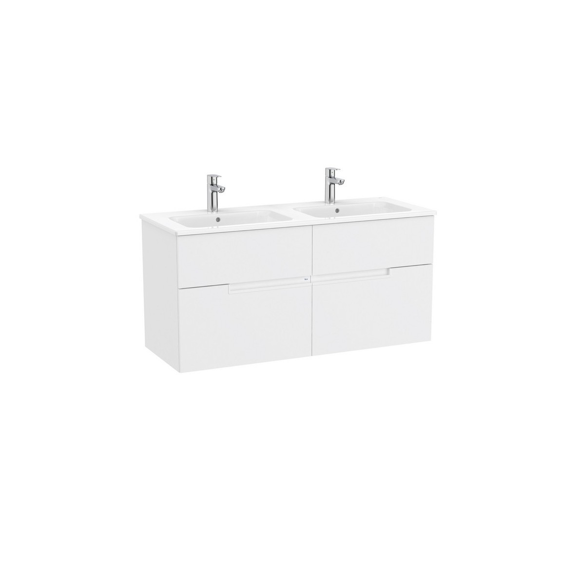 Victoria-n unik (meuble+lavabo) 4 tiroirs 1200 mm blanc mat - ROCA A852099509 