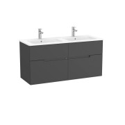 Victoria-n unik (meuble+lavabo) 4 tiroirs 1200 mm onyx - ROCA A852099531 