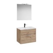 Optica pack 2 tiroirs 700 mm noyer - ROCA A852460517 