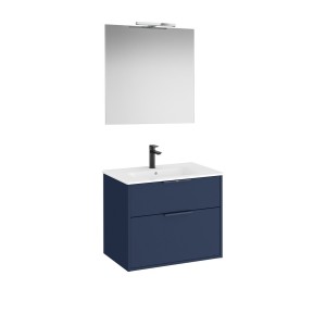 Optica pack 2 tiroirs 700 mm bleu acier mat - ROCA A852460551 