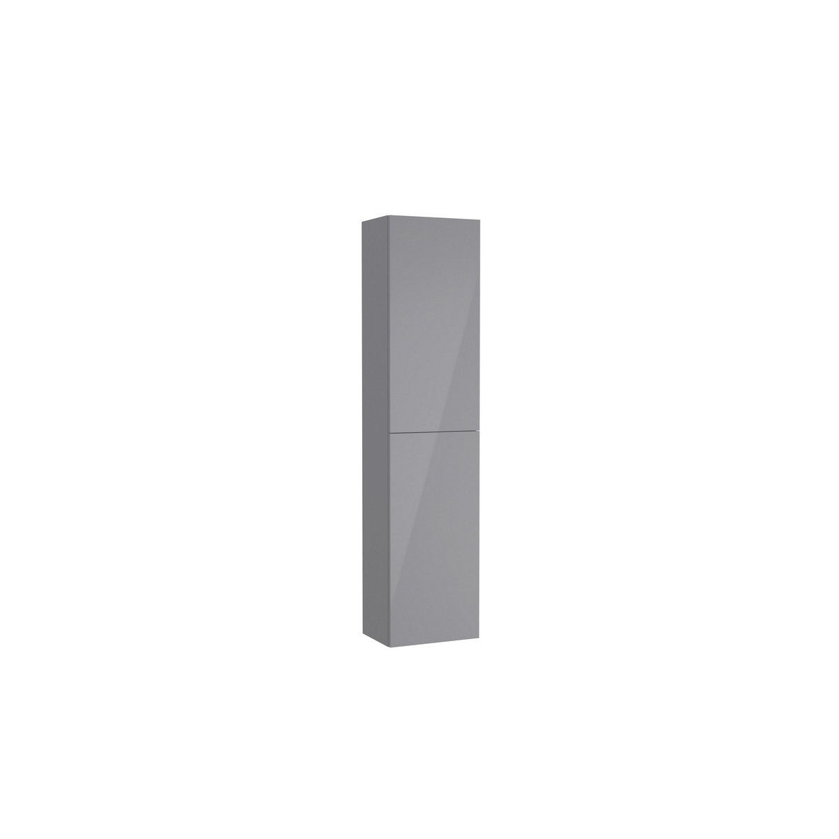 Extra colonne 2 portes 150x35x25 gris galet brillant - ROCA A857702516 