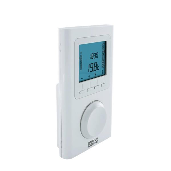 DELTA 8000 TAP BUS THERMOSTAT D'AMBIANCE PROGRAMMABLE FILAIRE DELTA DORE -  6053053 - Vita Habitat