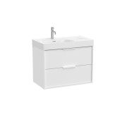 Meridian meubles 2 tiroirs 800 blanc mat - ROCA A858102509 