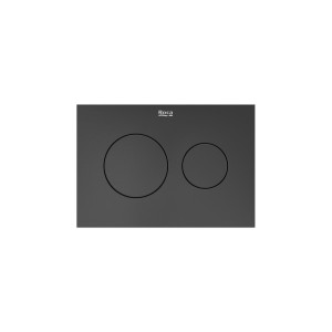 Ps3 double pour bâti-support duplo s titanium black brossé - ROCA A8902233NM 