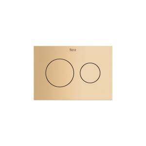 Ps3 double pour bâti-support duplo s rose gold - ROCA A8902233RG 