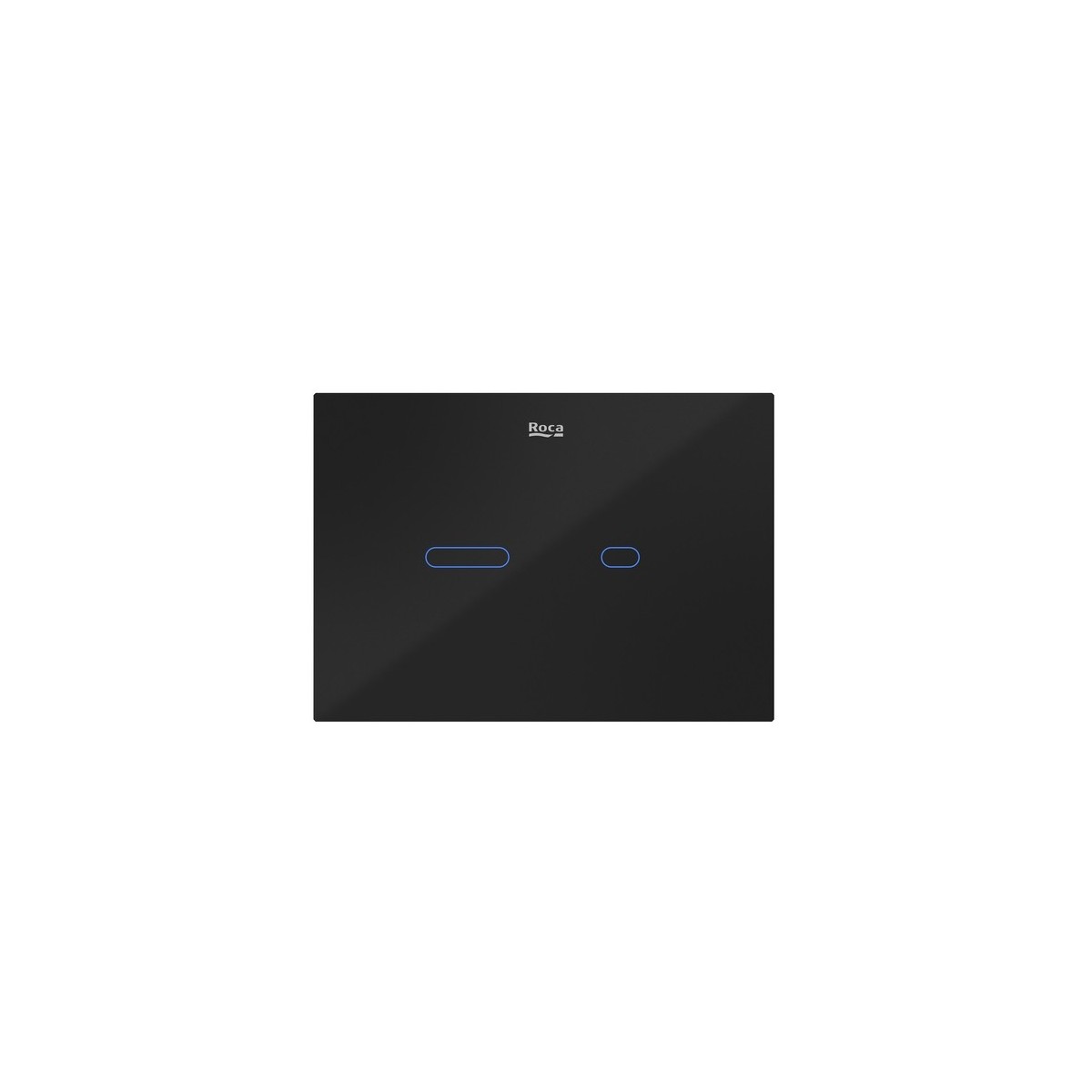 Ep-s1 plaque de commande pour bâti duplo s double électronique en verre noir br - ROCA A890231088 