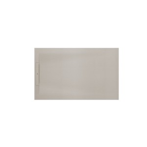 Pyros receveur en stonex avec vidage garde d'eau 30mm 1000x900 beige - ROCA AP9013E838403650 