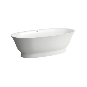 Baignoire ilot the new classic ac tp 190x90 blanc - LAUFEN H2208520000001 