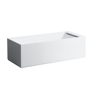 Kartell baignoire 170x75 inde fente tp blanc - LAUFEN H2223320006161 