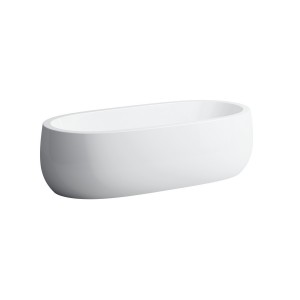 Balnéo indépendante ovale ac pieds int alessi one 183x87 blanc - LAUFEN H2459720006051 