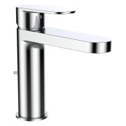 Neja mitigeur de lavabo, bec fixe 132 mm, avec vidage chromé - LAUFEN H3115110041211 