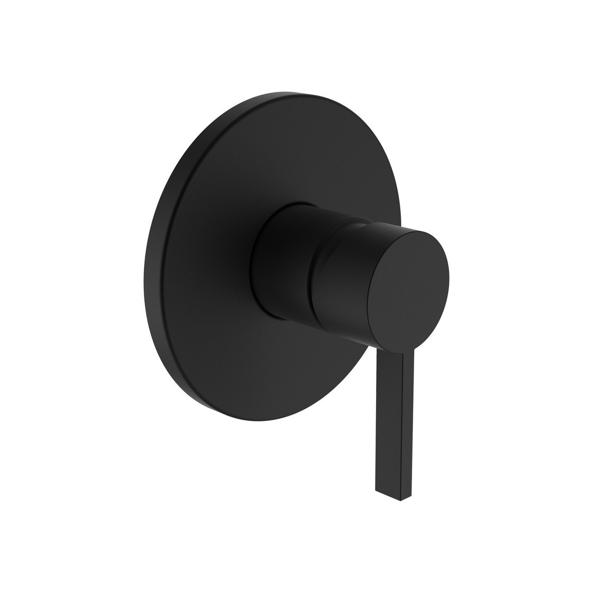 Kartell mitigeur de douche encastré pour simibox pvd titanium noir mat - LAUFEN H3313360810001 