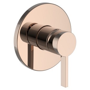 Kartell mitigeur de douche encastré pour simibox pvd or rose - LAUFEN H3313360820001 