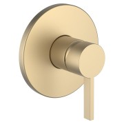 Kartell mitigeur de douche encastré pr simibox pvd or pâle mat - LAUFEN H3313360830001 