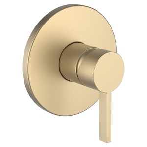 Kartell mitigeur de douche encastré pr simibox pvd or pâle mat - LAUFEN H3313360830001 