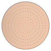 Pomme de douche ronde ø300mm pvd or rosé - LAUFEN H3679810822321 