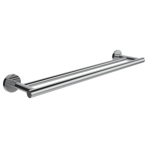 Niara porte-serviettes double 60 cm chromé 602x134x58 mm - LAUFEN H3810620040021 