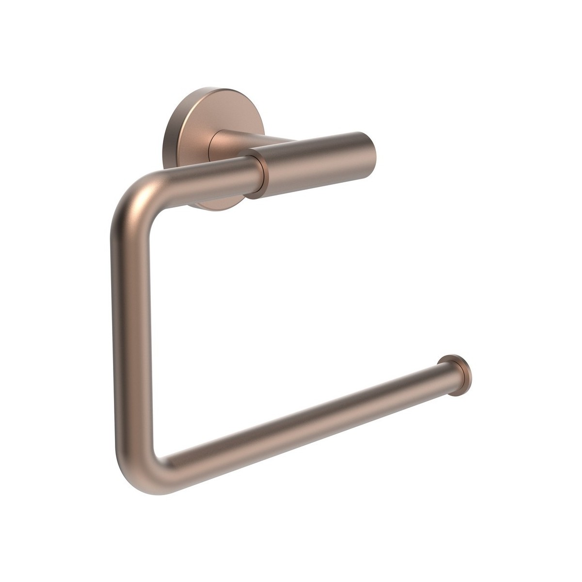 Niara porte-serviette anneau pvd or rosé brossé 226x72x164 mm - LAUFEN H3810641680001 