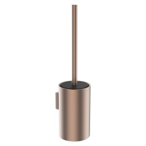 Niara porte-balayette mural pvd or rosé brossé 90x112x387 mm - LAUFEN H3840611680001 