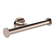 Niara porte-papier toilette double sans couvercle rose gold brossé 245x82x58 mm - LAUFEN H3840621620011 