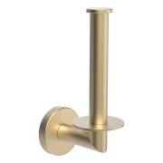 Niara porte-papier toilette vertical or pâle mat 58x95x176 mm - LAUFEN H3840621650021 