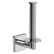 Niara s porte-papier toilette vertical chromé 58x95x176 mm - LAUFEN H3840720040021 
