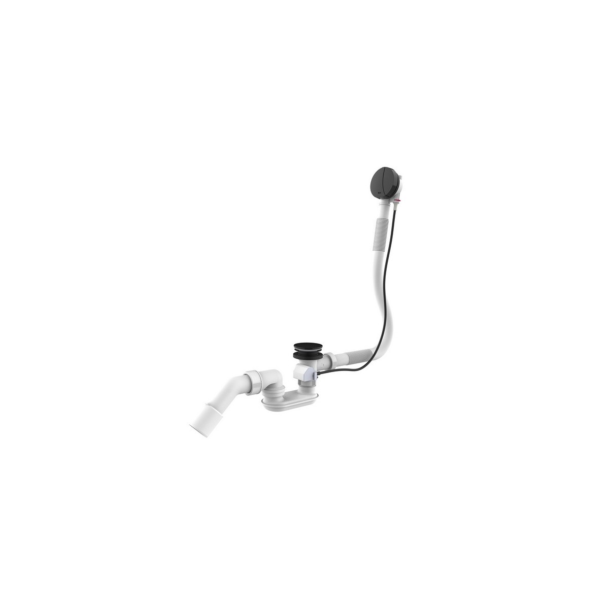 Vidage auto universel special baignoire titanium black - ROCA A2482130CN 