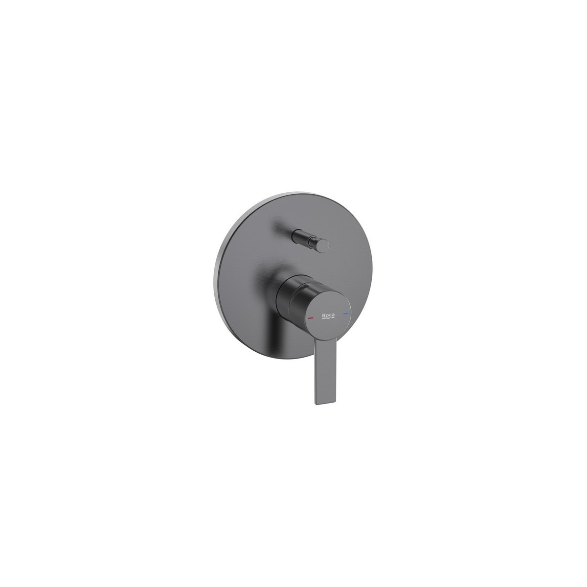 Targa mitigeur bain-douche à encastrer 2 voies graphite br - ROCA A5A0B5FGM0 