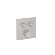 T-3000 square mitigeur thermostatique encastré b-d pvd acier inoxydable - ROCA A5A2I09SM0 