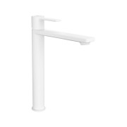 Targa mitigeur xl pour lavabo corps lisse ouverture sur l'eau froide blanc mat - ROCA A5A345FB00 