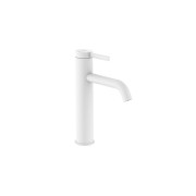 Ona mitigeur de lavabo mezzo corps lisse avec vidage clic-clac blanc mat - ROCA A5A3C9EB00 