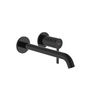 Ona mitigeur lavabo monotrou à encastrer pvd titanium black - ROCA A5A459ECN0 