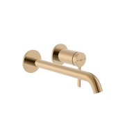 Ona mitigeur lavabo monotrou à encastrer pvd rose gold - ROCA A5A459ERG0 