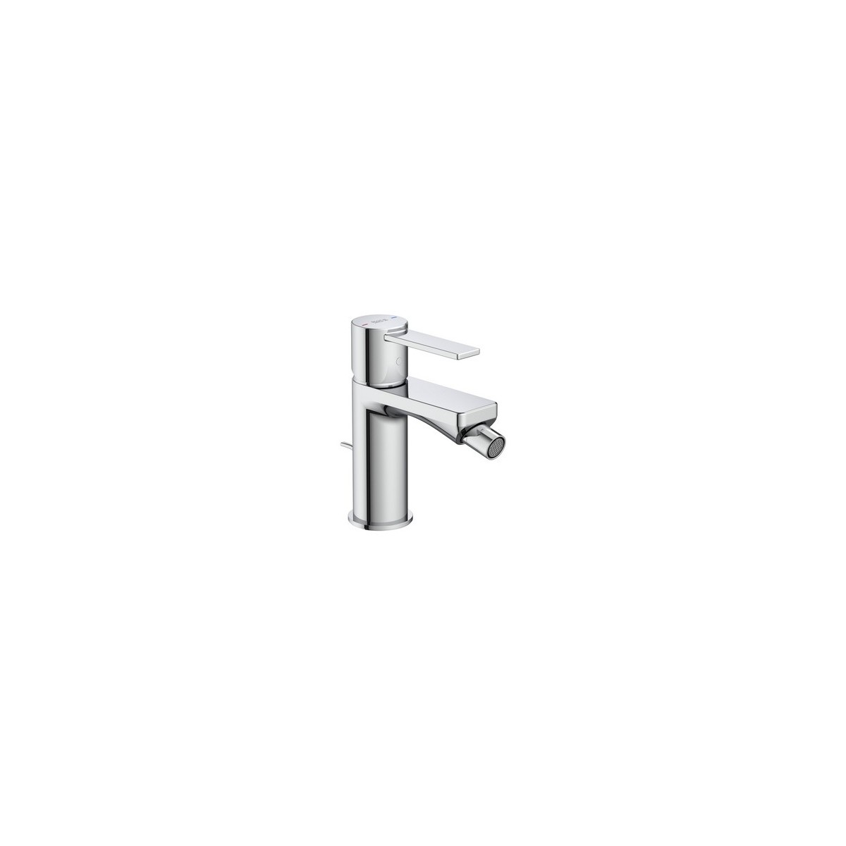 Targa mitigeur pour bidet vidage auto chromé - ROCA A5A605FC00 