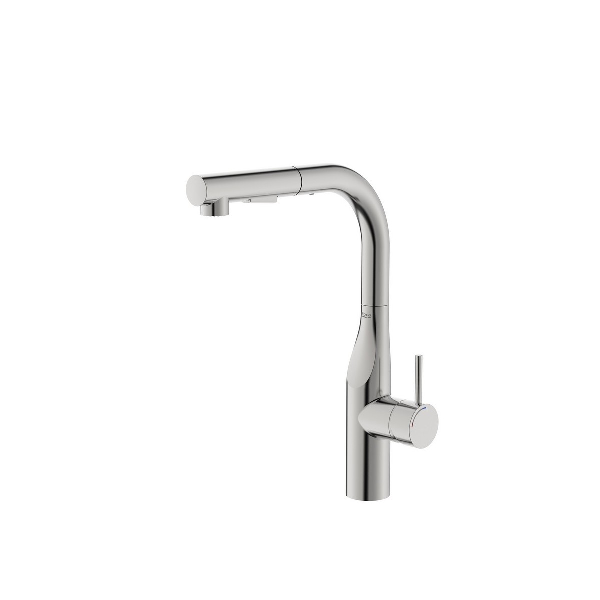 Glera mit évier bec tube mobile douchette extractible 2f pvd acier inoxydable - ROCA A5A854DSM0 