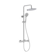 Vega plus round colonne douche télescopique (750–1120 mm) mitigeur monocommande - ROCA A5A9A6EC00 