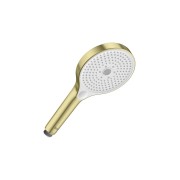 Plenum round 130/3 douchette ø 130 mm 3 fonctions 8 l/min pvd or brossé - ROCA A5B8114VA0 