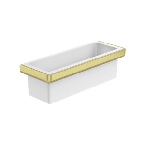 Tempo panier de douche mural. or brossé - ROCA A817028VA0 