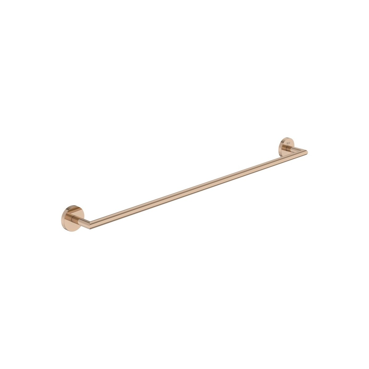 Hotels round porte-serviettes barre 600 mm rose gold - ROCA A817574RG0 